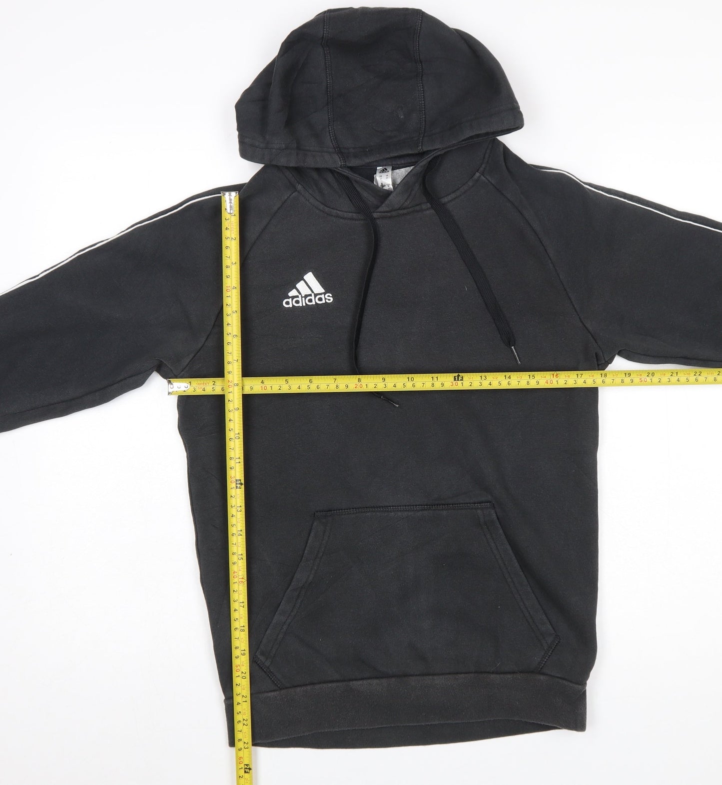 Mens UK Size XS adidas Black Pullover Hoodie