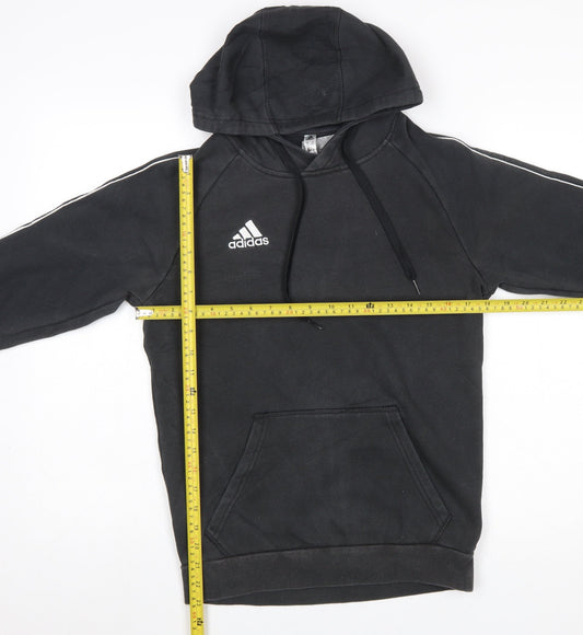 Mens UK Size XS adidas Black Pullover Hoodie