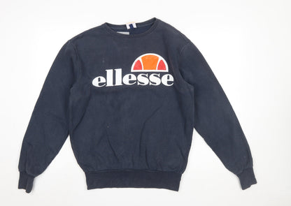 Mens UK Size S ellesse Blue Pullover Sweatshirt
