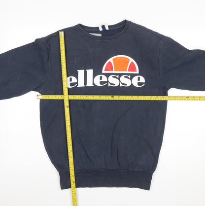 Mens UK Size S ellesse Blue Pullover Sweatshirt