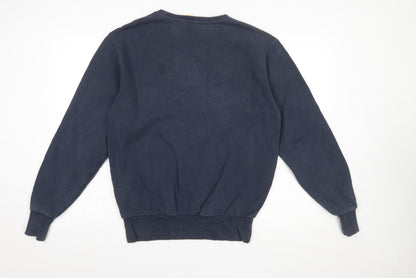 Mens UK Size S ellesse Blue Pullover Sweatshirt