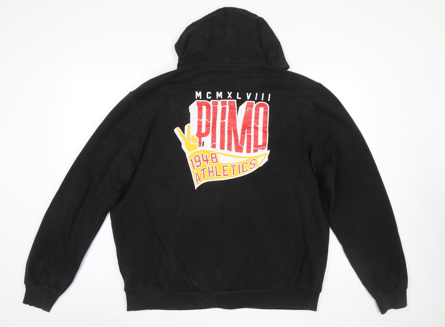 Mens UK Size XL PUMA Black Full Zip Hoodie