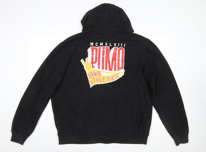 Mens UK Size XL PUMA Black Full Zip Hoodie