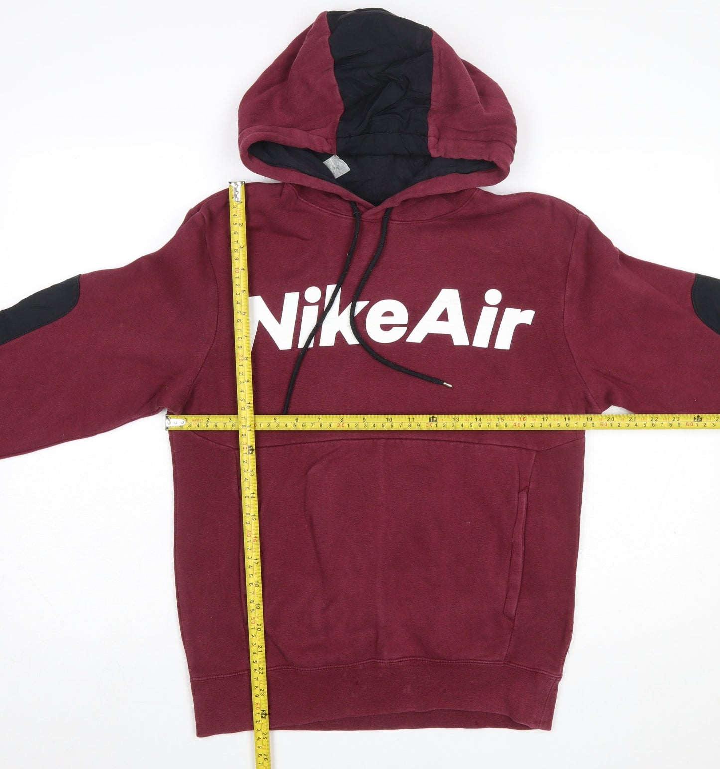 Mens UK Size XS Nike Red Pullover Hoodie