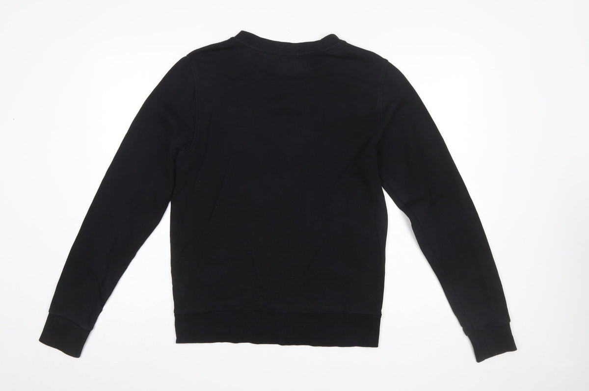 Mens UK Size S Calvin Klein Black Pullover Sweatshirt