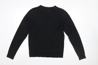Mens UK Size S Calvin Klein Black Pullover Sweatshirt