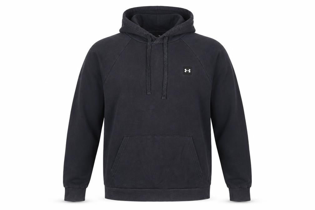 Mens UK Size M Under armour Black Pullover Hoodie