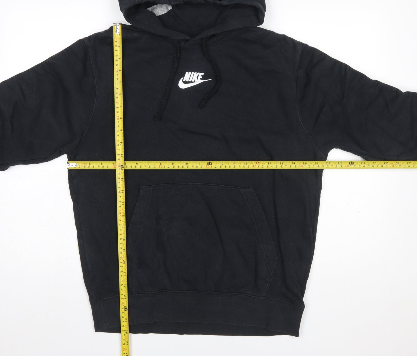 Mens UK Size M Nike Black Pullover Hoodie
