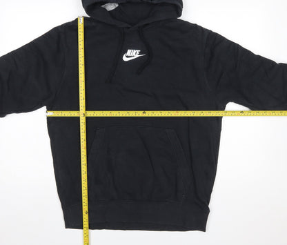 Mens UK Size M Nike Black Pullover Hoodie