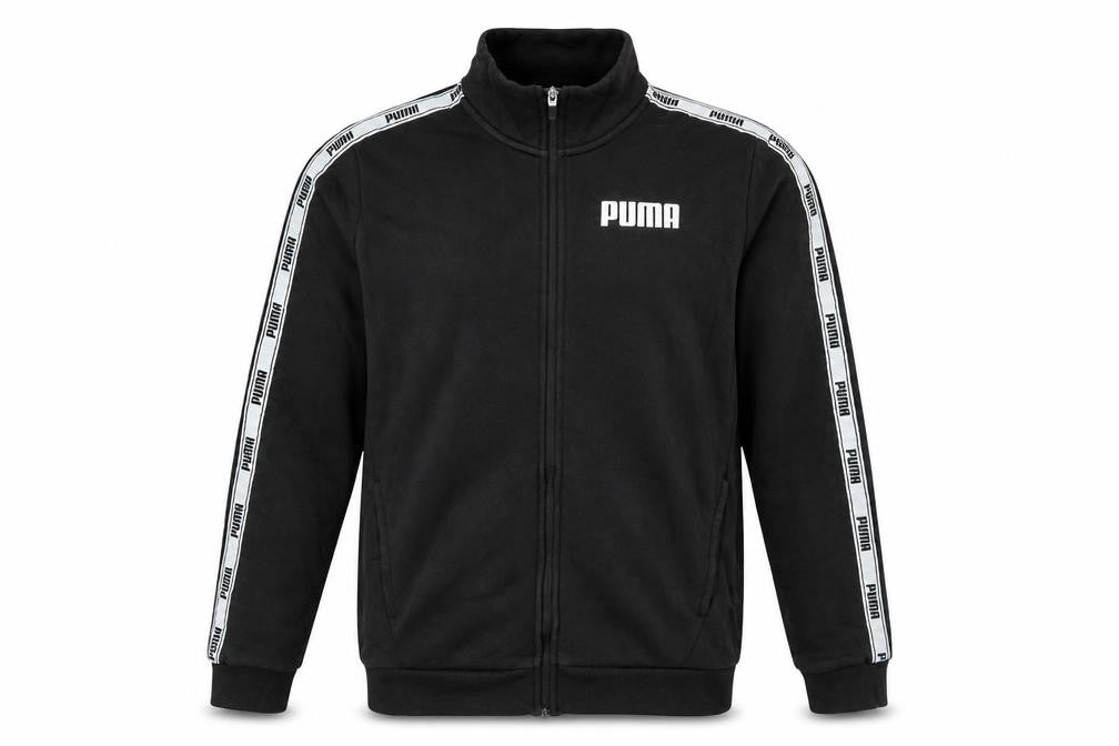 Mens UK Size M PUMA Black Full Zip Sweatshirt