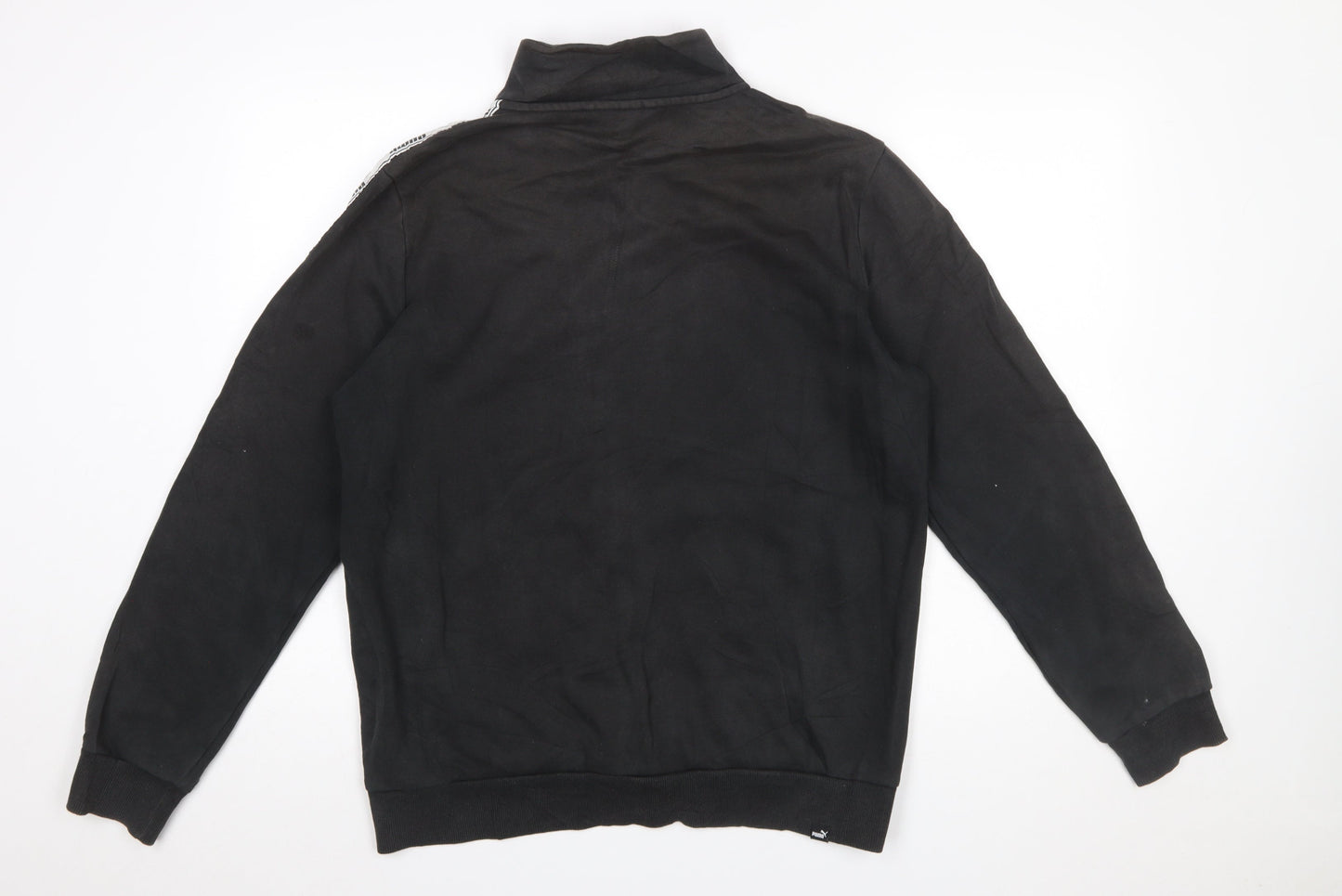 Mens UK Size M PUMA Black Full Zip Sweatshirt