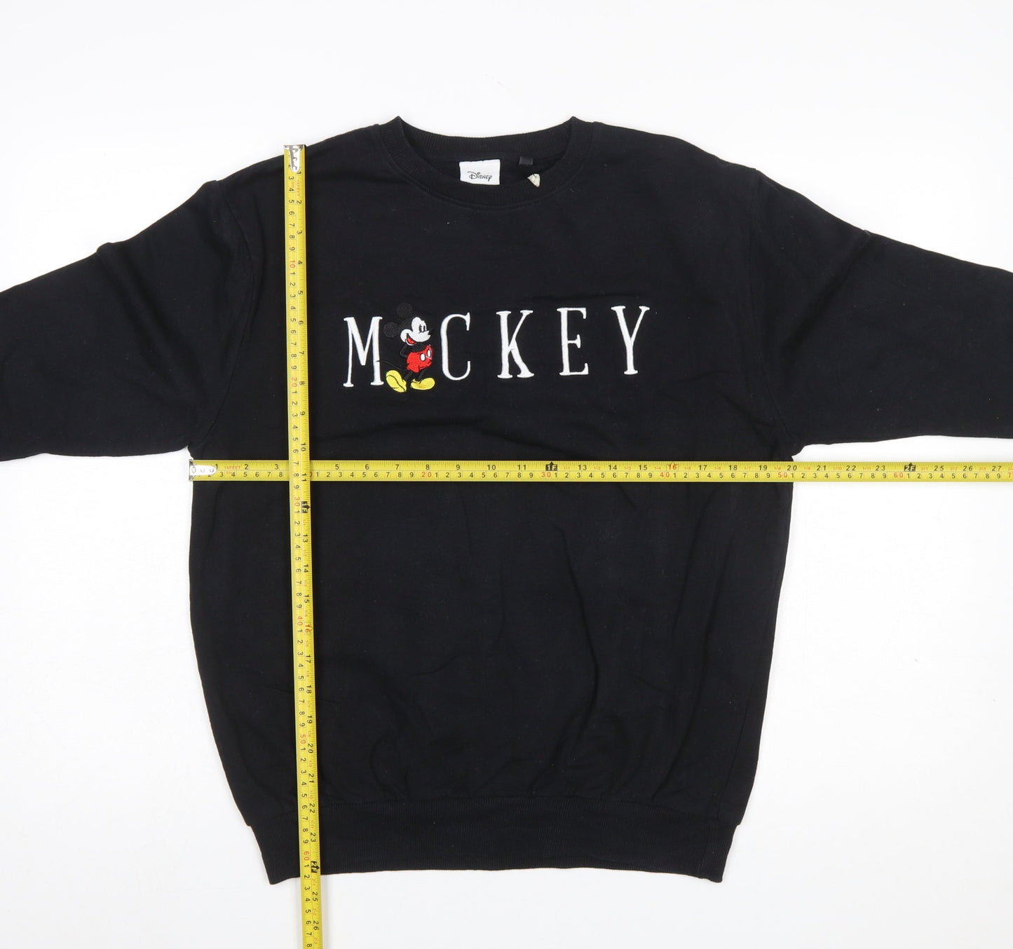 Womens UK Size 8 Disney Black Pullover Sweatshirt