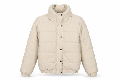 Womens UK Size 8 Boohoo Beige Puffer Jacket