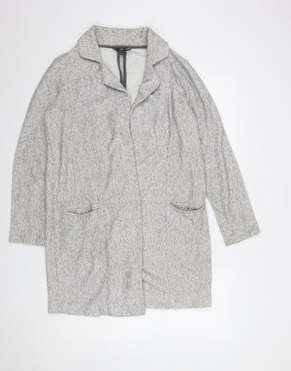 Womens UK Size 8 NEXT Grey Cardigan Jumper