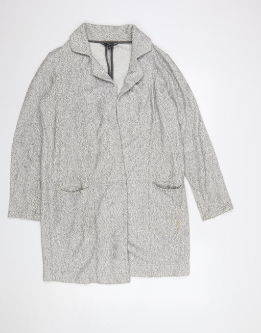 Womens UK Size 8 NEXT Grey Cardigan Jumper