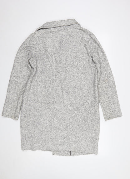 Womens UK Size 8 NEXT Grey Cardigan Jumper
