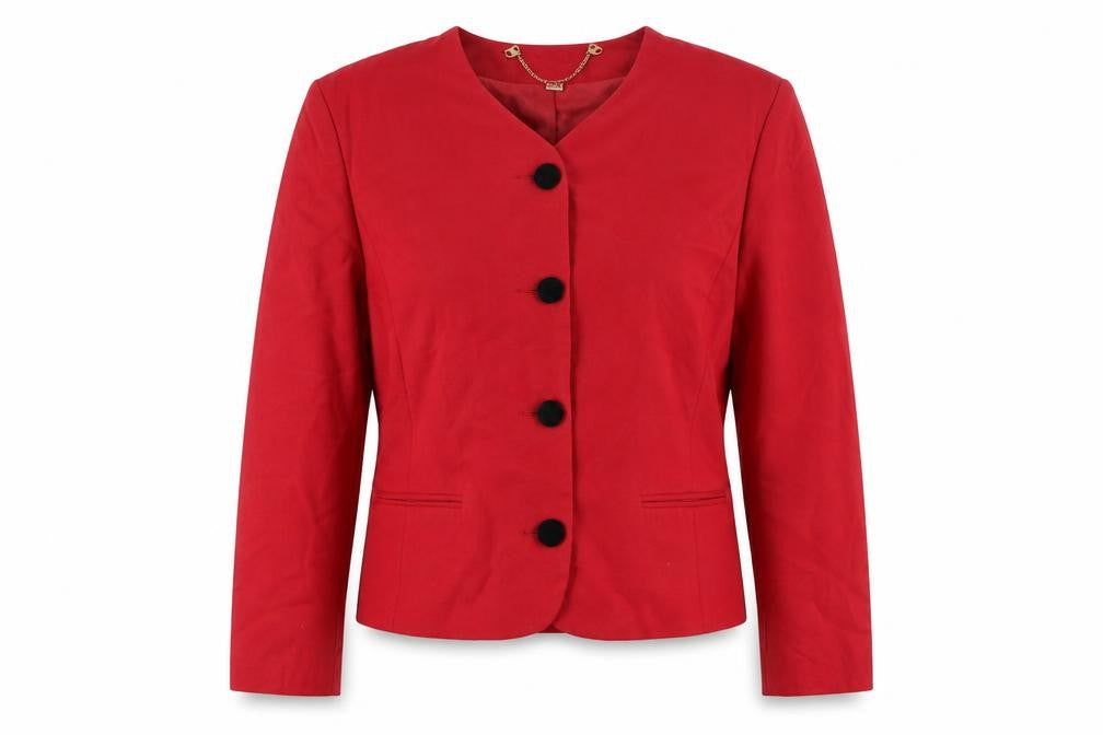 Womens UK Size 12 First Avenue Regular Red Blazer