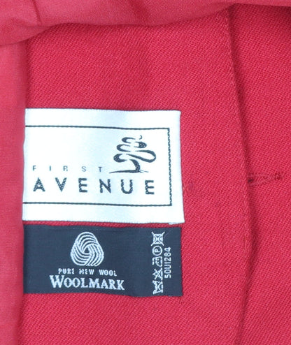 Womens UK Size 12 First Avenue Regular Red Blazer