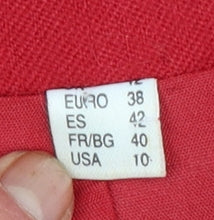 Womens UK Size 12 First Avenue Regular Red Blazer