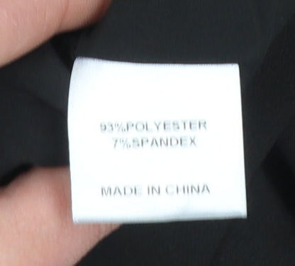 Womens UK Size M Boa Regular Black Blazer