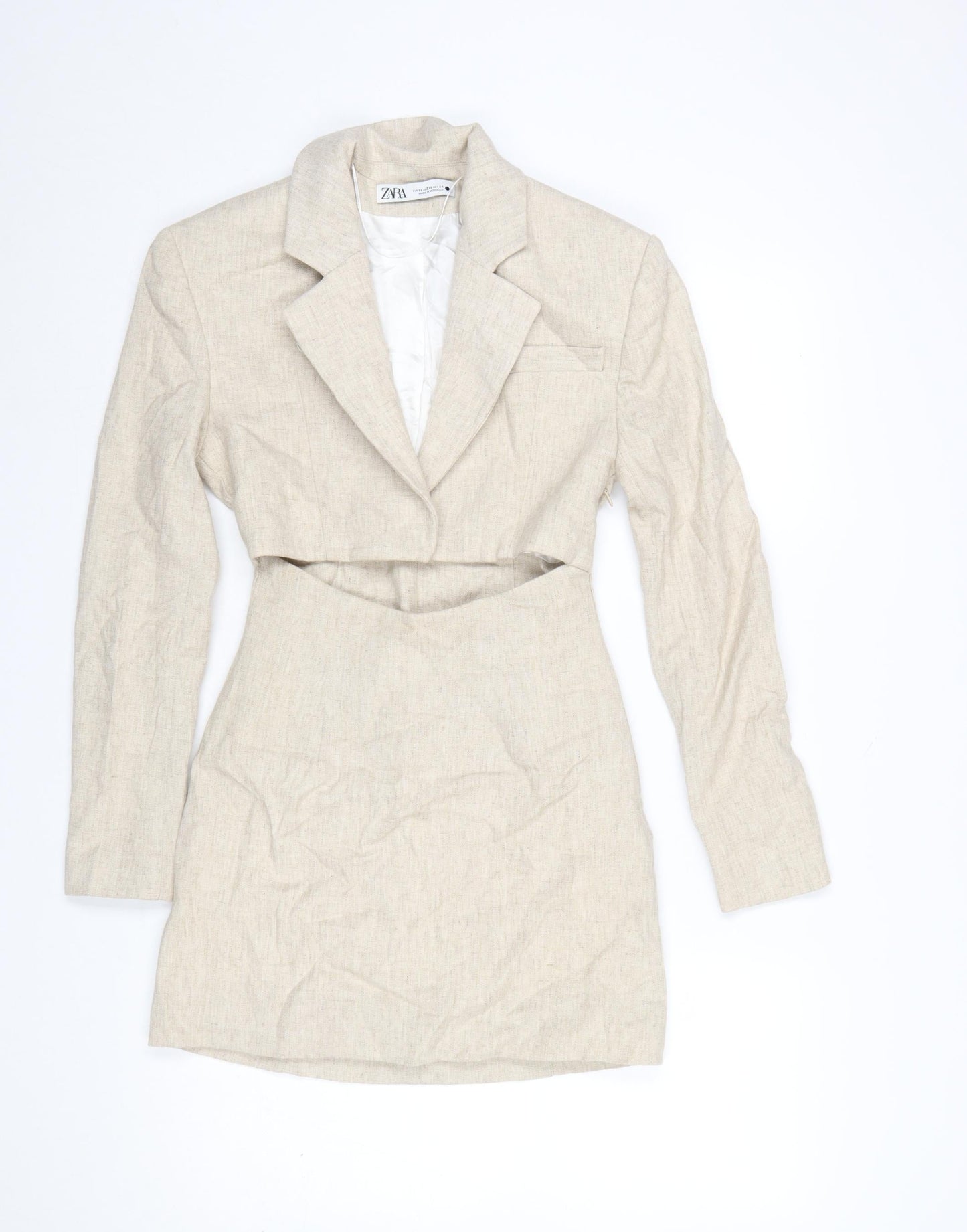 Womens UK Size XS Zara Jacket Dress
