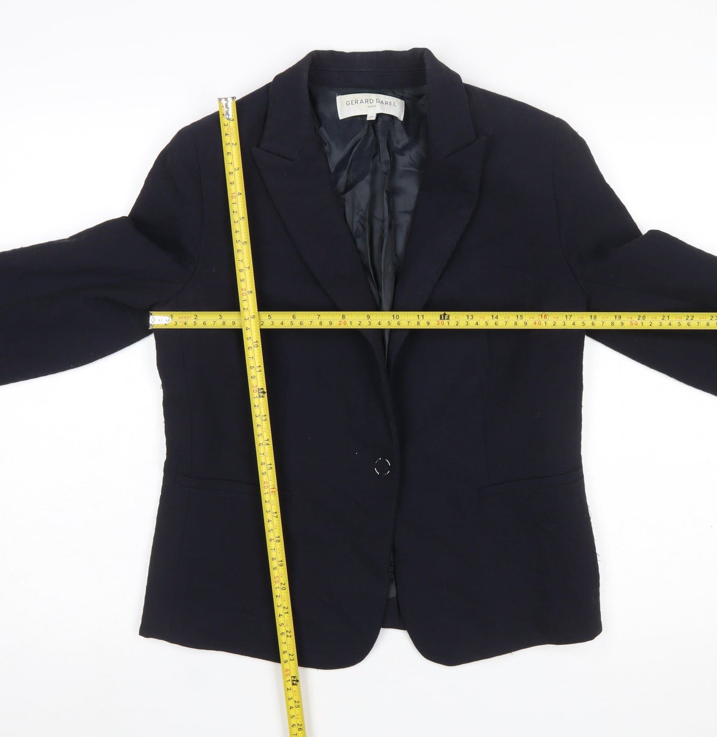 Womens UK Size M Gerard Darel Regular Blue Blazer