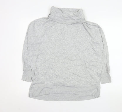 Womens UK Size S Oysho Grey Pullover Sweatshirt