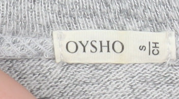 Womens UK Size S Oysho Grey Pullover Sweatshirt