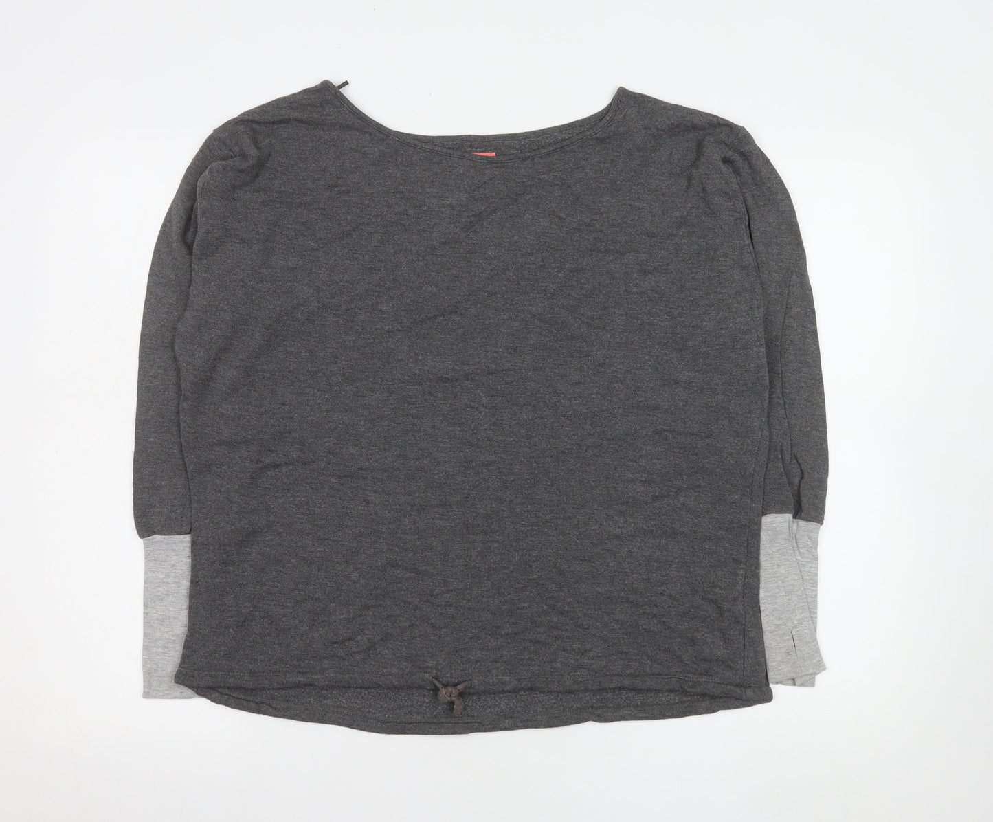 Womens UK Size S NEXT Grey Basic T-Shirt