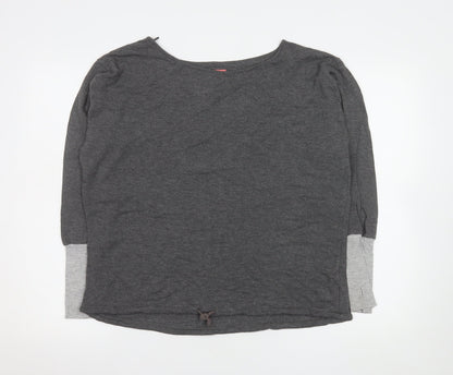 Womens UK Size S NEXT Grey Basic T-Shirt