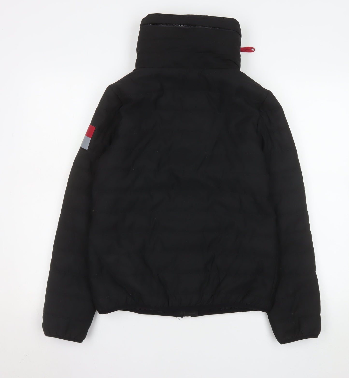 Womens UK Size M Harlequins Black Puffer Jacket