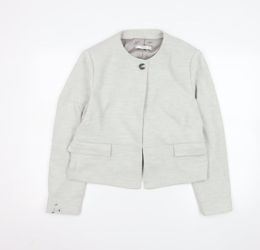 Womens UK Size XL Mango Regular Beige Suit Jacket
