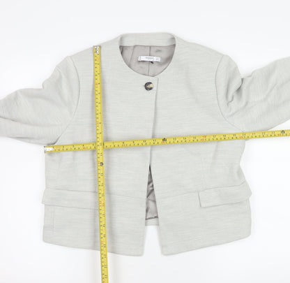 Womens UK Size XL Mango Regular Beige Suit Jacket