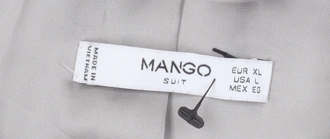 Womens UK Size XL Mango Regular Beige Suit Jacket