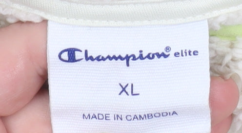 Womens UK Size XL Champion Beige Pullover Sweatshirt