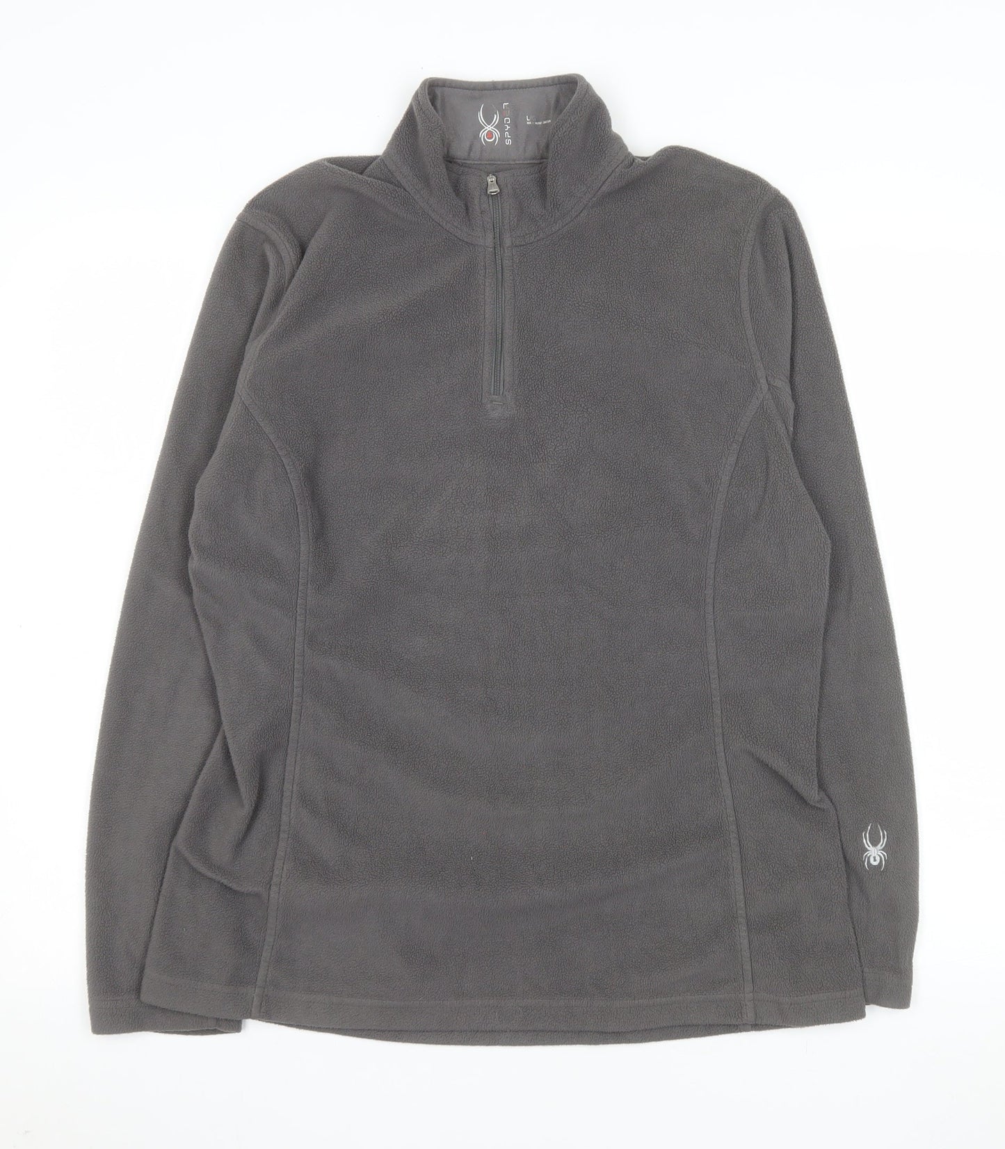 Womens UK Size L Spyder Grey Pullover Sweatshirt