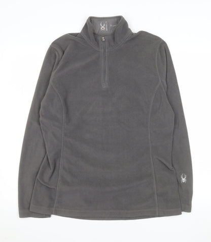 Womens UK Size L Spyder Grey Pullover Sweatshirt