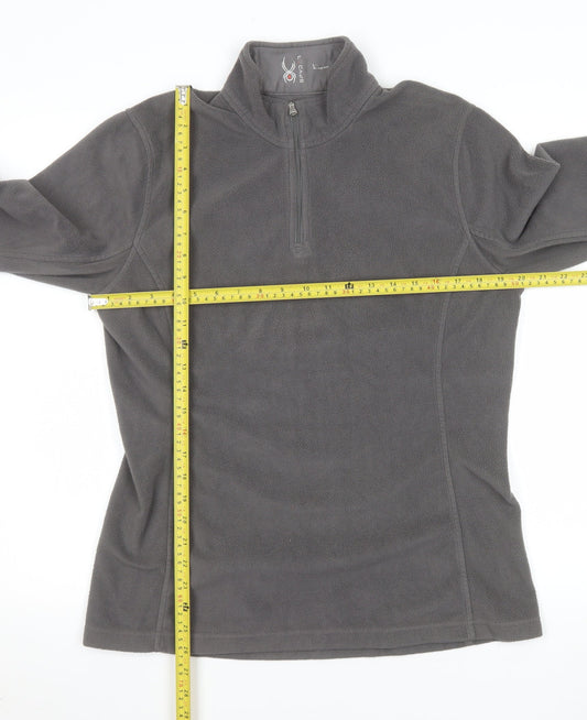 Womens UK Size L Spyder Grey Pullover Sweatshirt