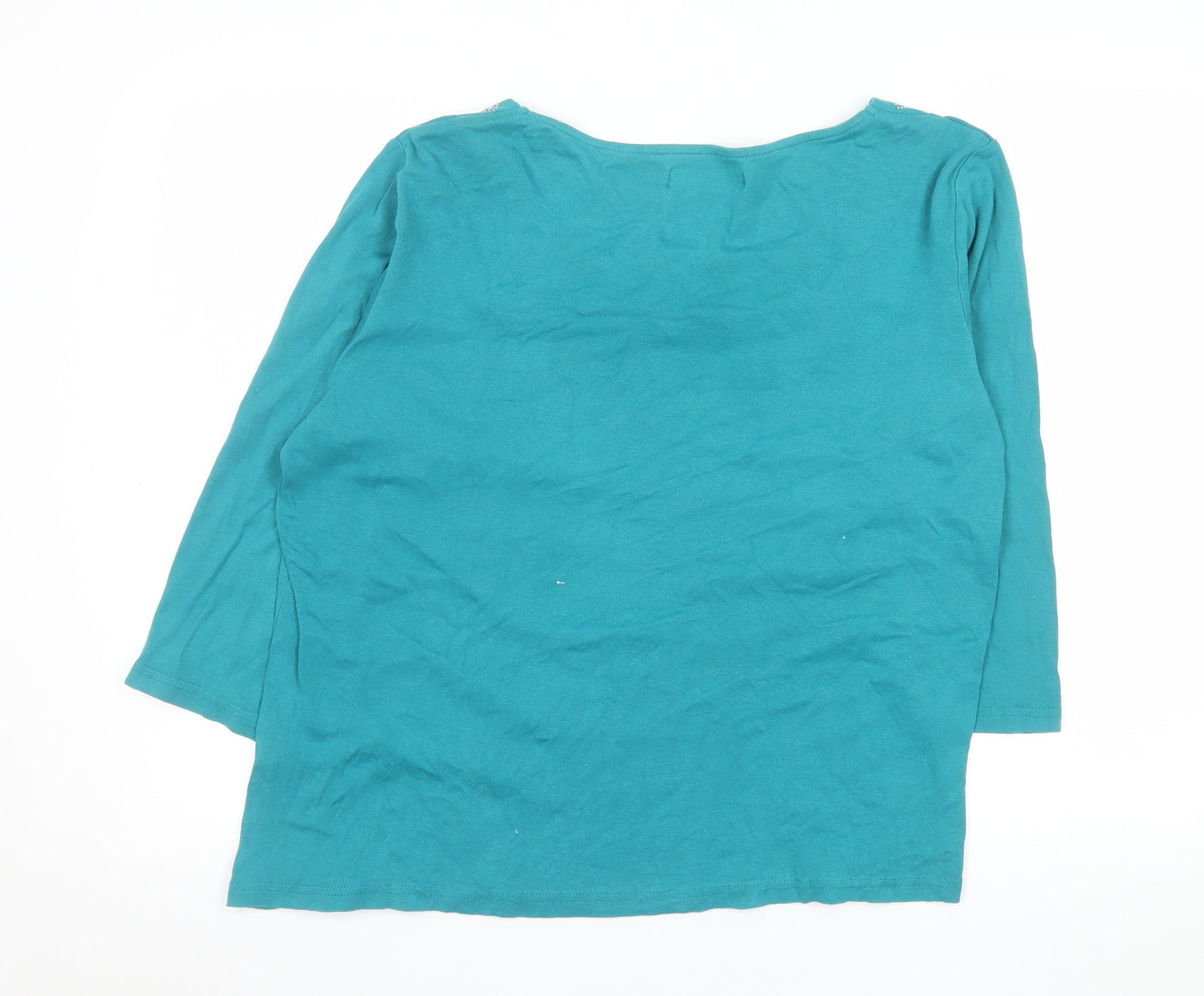 Womens UK Size 18 Julipa Blue Basic Blouse
