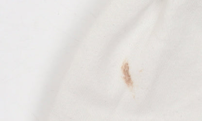 Teens UK Size 10 Zara White Pullover Sweatshirt