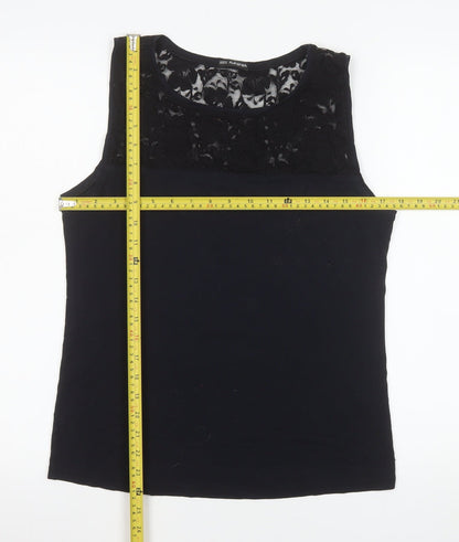 Womens UK Size 18 Marks and Spencer Black Camisole Tank