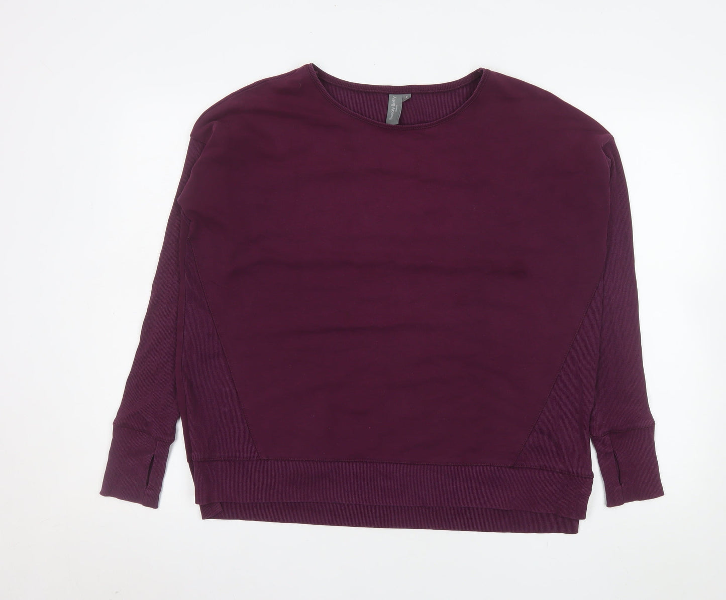 Womens UK Size S Sweaty Betty Purple Pullover Sweatshirt