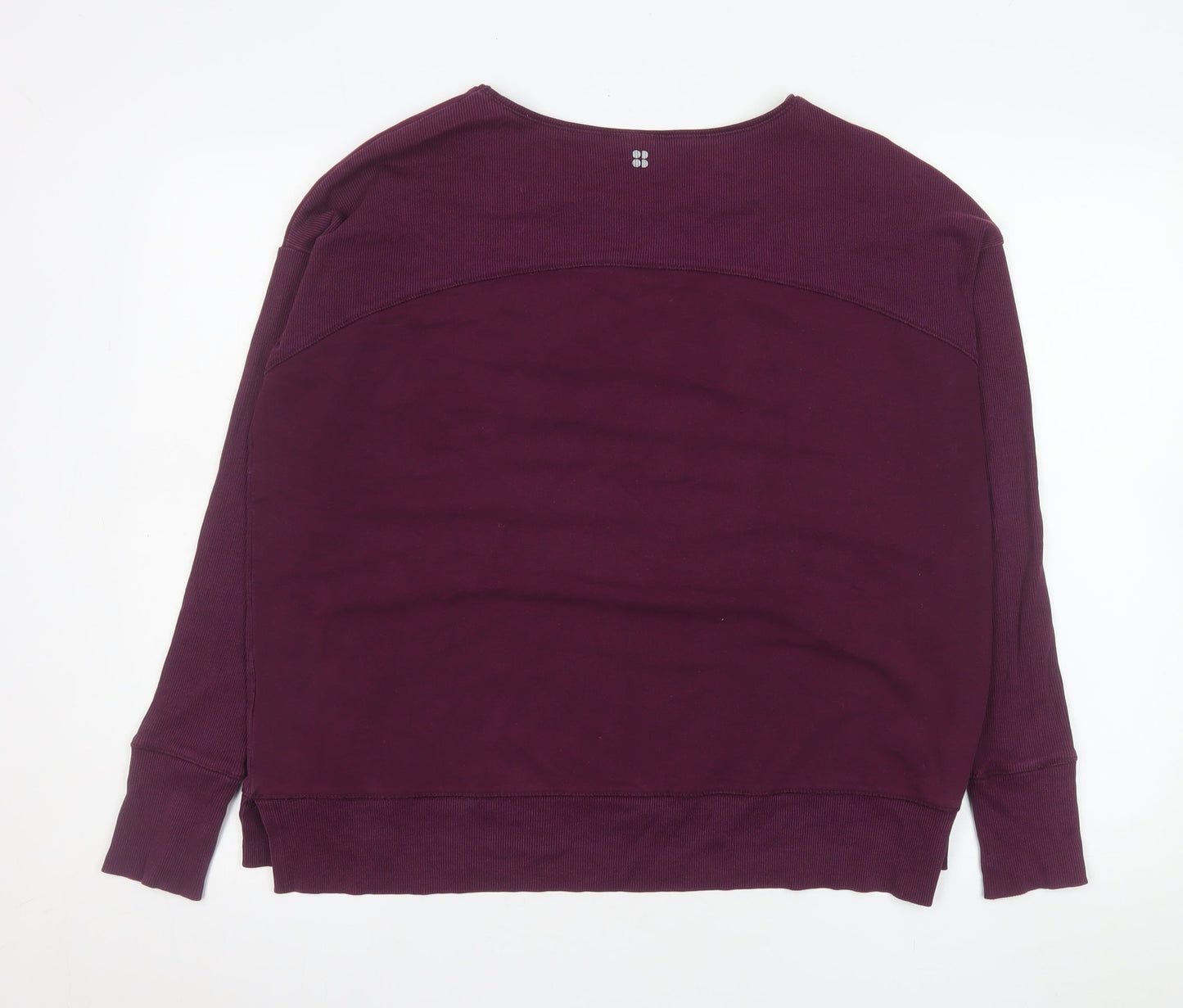 Womens UK Size S Sweaty Betty Purple Pullover Sweatshirt
