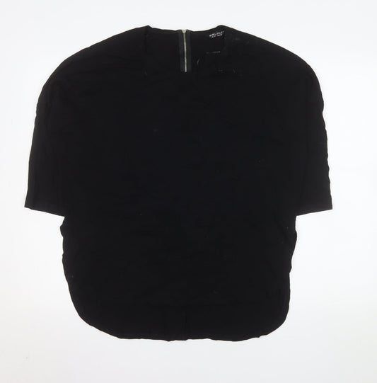 Womens UK Size 14 Select Black Basic Blouse