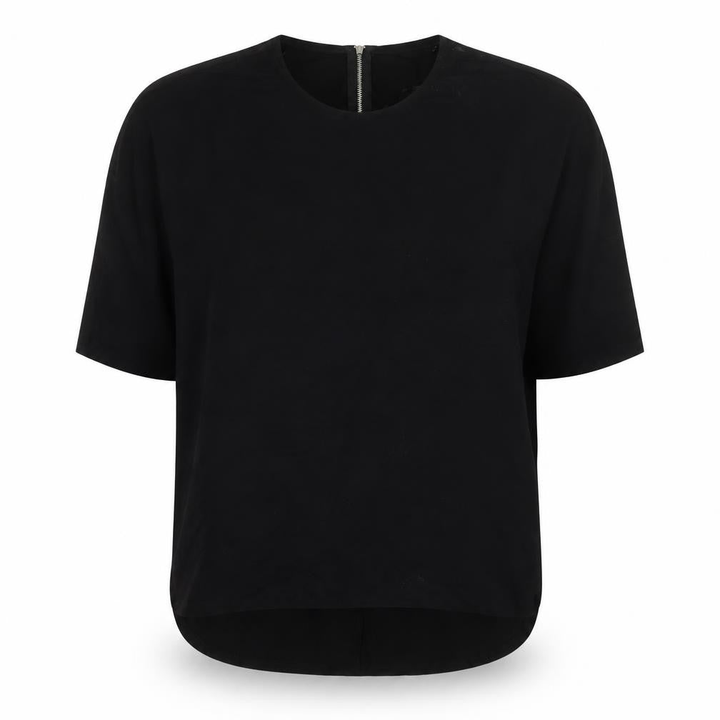 Womens UK Size 14 Select Black Basic Blouse