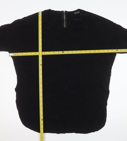 Womens UK Size 14 Select Black Basic Blouse