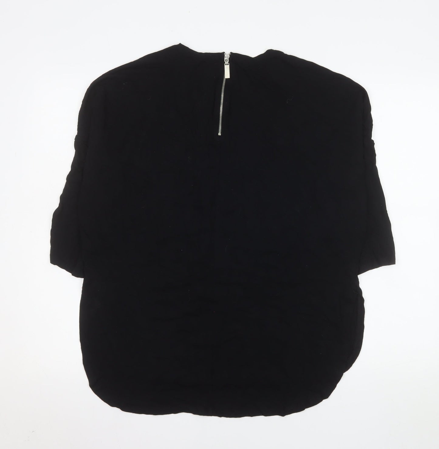 Womens UK Size 14 Select Black Basic Blouse