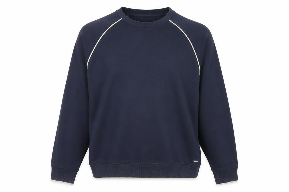 Mens UK Size 2XL Marks and Spencer Blue Pullover Sweatshirt