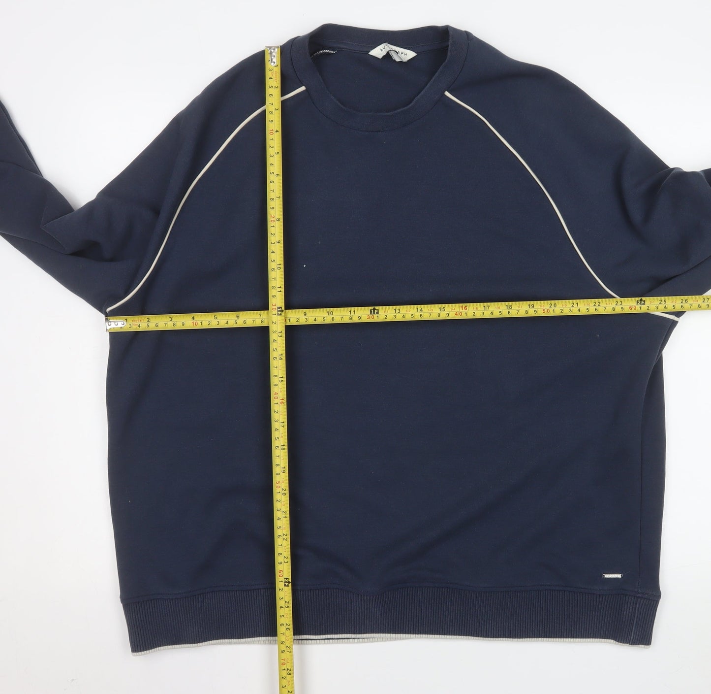 Mens UK Size 2XL Marks and Spencer Blue Pullover Sweatshirt