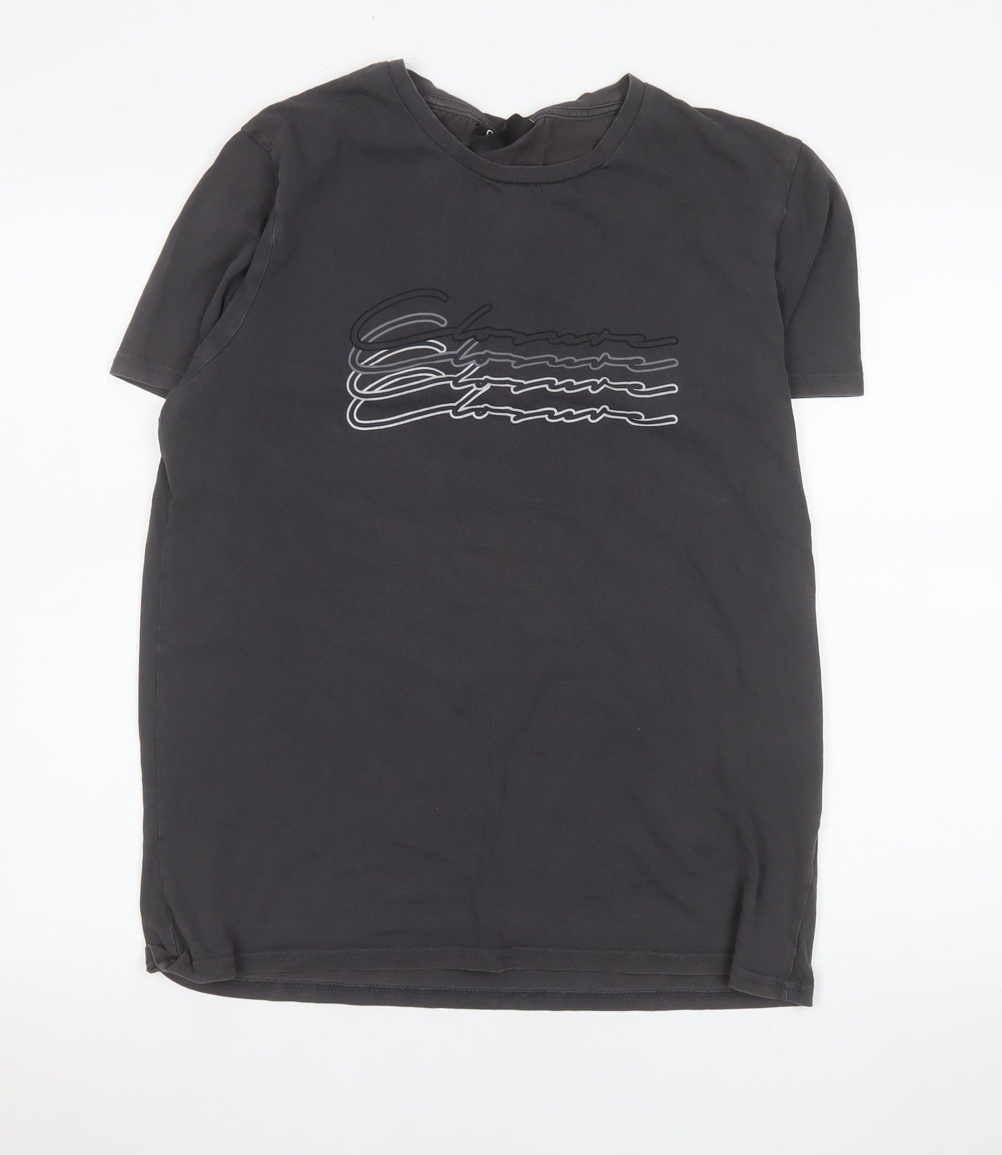 Mens UK Size L Closure London Black  T-Shirt